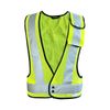Salzmann 3M High Visibility Reflective Vest (Adjustable Size) | Mesh Material | 3M Reflective Material, yellow mesh