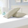 WEAVERS: 3 Pcs Luxurious Plain Frilled Valance Deep Fitted Sheet, Includes Pillowcase Pair. (Size Double Colour Mocha)