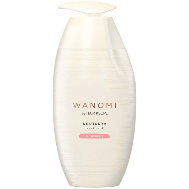 Hair Recipe WANOMI Rice Oil Urutsuya Fresh Berry Conditioner Pump 11.8 fl oz