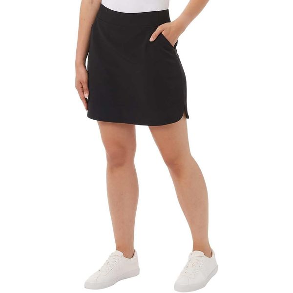 32 Degrees Cool Women's Active Skort with Pockets (US, Alpha, XX-Large, Regular, Regular, Black)