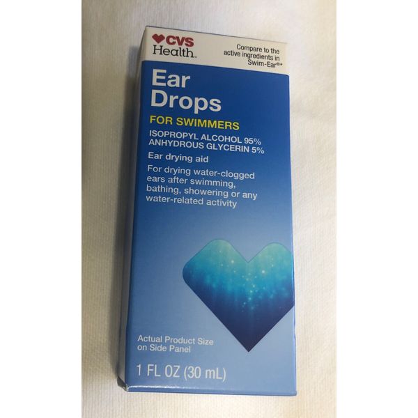 CVS Health Ear Drops For Swimmers- 1 FL OZ ( 30 mL )