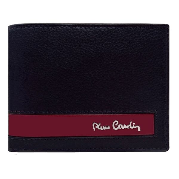 PIERRE CARDIN Herren Geldbörse, Slim, Slim, Man, Small Thin RFID, Gift, Wallet with Coin Purse, Slim, Banknotenhalter, Boy Wallet