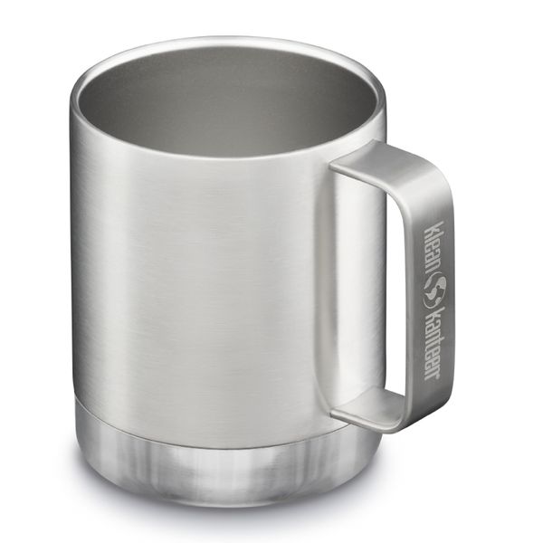 Klean Kanteen Camping Mug, 12 oz (355 ml), Size: H 4.1 inches (10.5 cm) x φ3.3 inches (8.5 cm), Stainless Steel