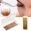 False Eyebrow Extension, EyesFalse LashesMixed Brown Fake Eyebrow Enhancer Individual Eyebrows 5-8mm