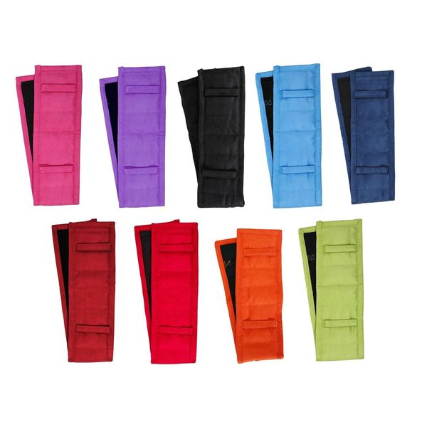 NETPROSHOP Longierpad Wildlederimitat mit Absorbierendem Gewebe Innen Pony oder Full, Groesse:Full, Farbe:Lila