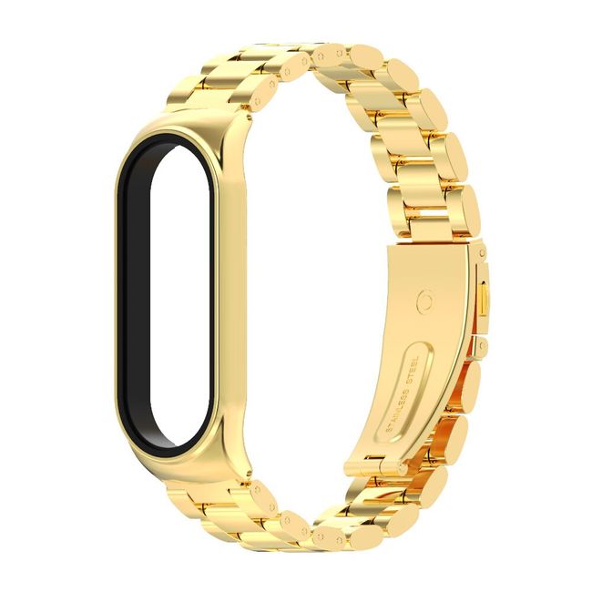 Correa COOL para Xiaomi Mi Band 5 / 6 / 7 / Amazfit Band 5 Steel Rose Gold