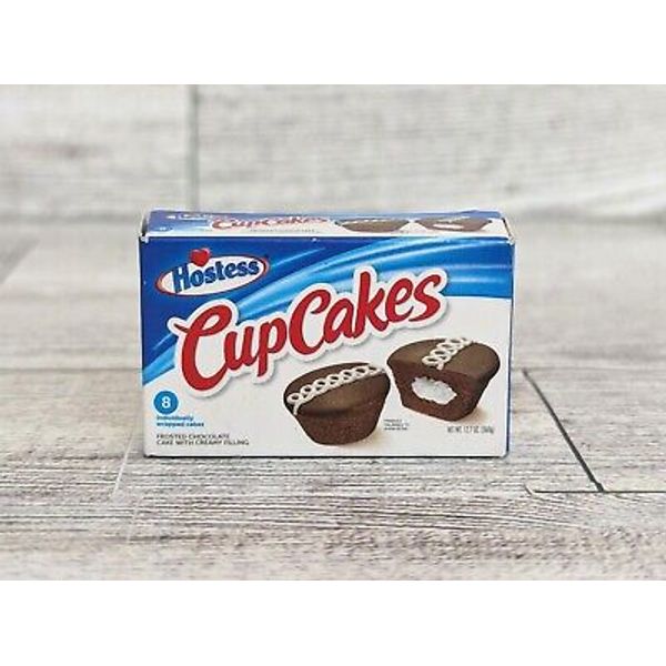 Hostess Cupcakes Box Zuru Mini Miniature Pretend Play Food Supermarket Toy 1"