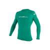 O'Neill Youth Basic Skins UPF 50+ Short Sleeve Rash Guard, Seaglass, 16