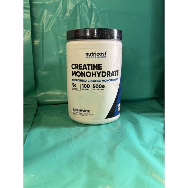 Nutricost Creatine Monohydrate Powder (500 Grams)