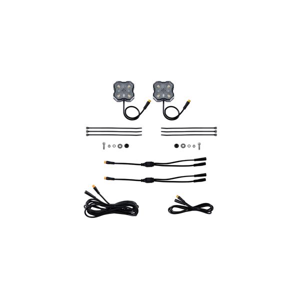 Diode Dynamics Stage Series Rock Light Add-On (2-Pack), White Diffused
