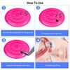 150 Pieces False Eyelash Glue Holder Eyelash Extension Glue Holder Tray Flower Shape Glue Pallet Pads for Nail Art or Tattoo Ink, 5 Colors