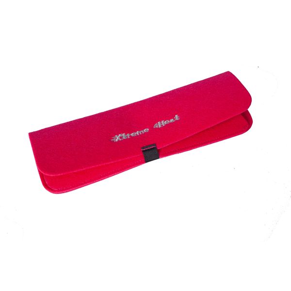 Extreme Heat Protection Cerise Travel Pouch Safety Mat with Storage Pouch for GHD Hair Straighteners and Tongs etc