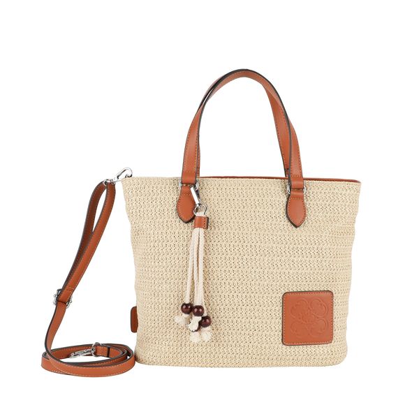 Gerry Weber - Beach Fun Handbag MHZ Nude, Colour: nude. Material: polyester, straw