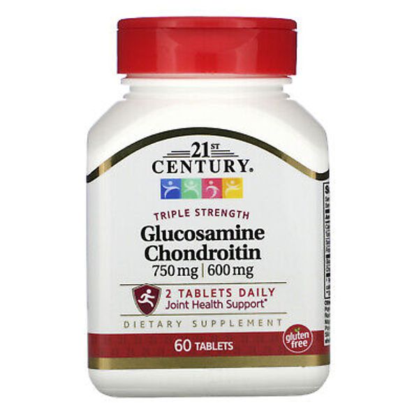 Triple Strength Glucosamine / Chondroitin, 60 Tablets