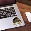 Vinyl Sticker, Retro Planet Recording Studio Music Decal