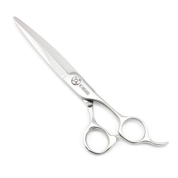 Barber Scissors 7" Professional Sliding Hair Scissors Willow Shape Sliding Hair Shears Professional Sliding Haircut Shears Razor Edge 440c Barber Shears Kinsaro