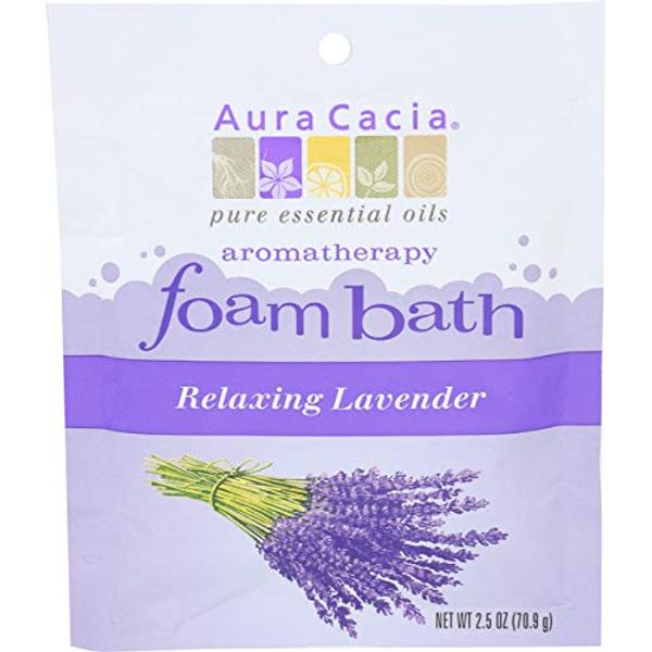 Aura Cacia, Foam Bath Lavender, 2.5 Ounce