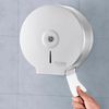 Stainless Steel Jumbo Bathroom Tissue Dispenser One 9" Roll