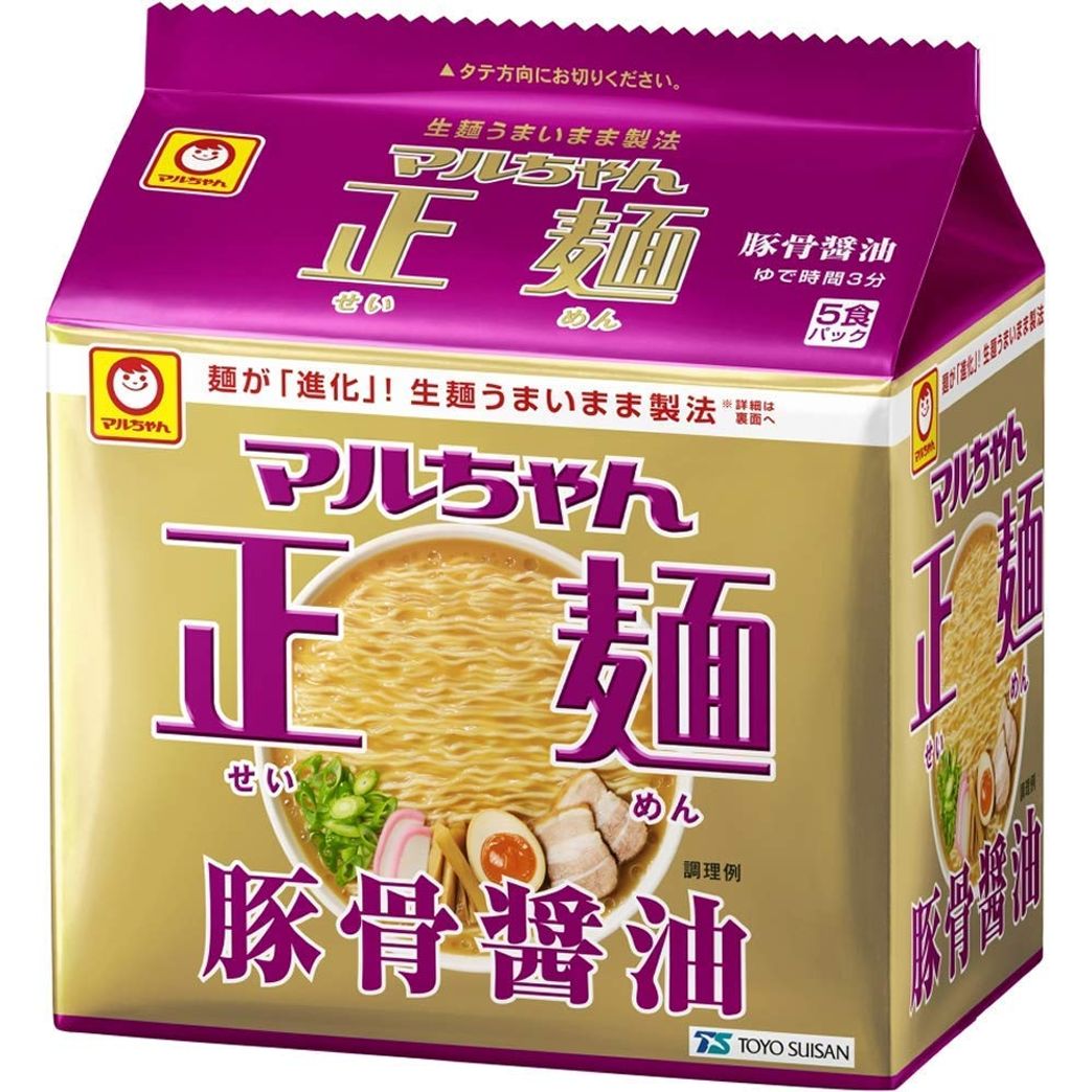 Maruchan Tonkotsu Shoyu (Soy sauce) Ramen 5-Pack