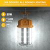 80 Watt LED Temporary Work Light Linkable Constructions Jobsite Lamp Plug-n-Play
