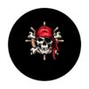 Pirate Whisperer Eye Patch Sailing Ocean Pirate Lover PopSockets Swappable PopGrip