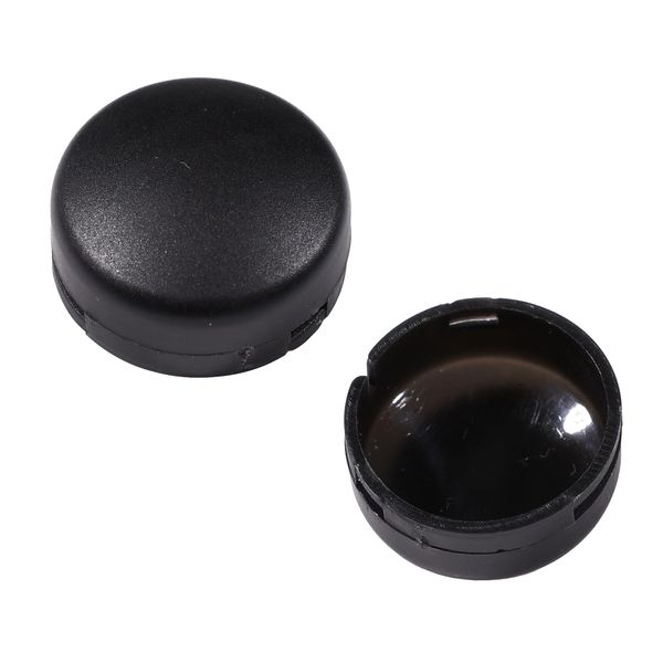 Doorbell Button Replacement Compatible with Ring Doorbell Pro Button 2Pack, Video Doorbell Buttons Repair Split Cracked Broken Button (Black)