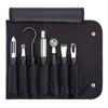 7 pc. garnishing Tools w/Bag