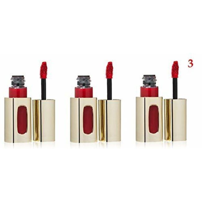 3pcs - VALUE PK! - Loreal Colour Riche Extraordinaire Lip Color 304 Ruby Opera