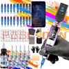 Rechargeable Battery Tattoo Machine Kit with Precision,Sharp Needles for Artists