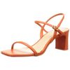 Snidel SWGS224602 Women's Single Strap Sandals, ORG
