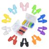 Silicone Ear Plugs for Sleeping Noise Cancelling, 10 Pairs Reusable Earplugs for Sleeping, Concert, Snoring, Travel, work, 10 colors, 32dB Highest SNR