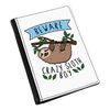Gift Base Beware Crazy Sloth Boy Passport Holder Cover