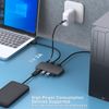 USB 3.0 Switch, USB Switcher 2 Computer Share 4 USB for PC Mouse Keyboard Printer Scanner, USB KVM Switch Selector Compatible with Windows, Mac, Linux