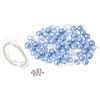BEADED ORNAMENT KIT BLUE ICE
