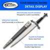 SZCO Supplies Fleur Medieval Dagger Sword, 9-Inch, Black