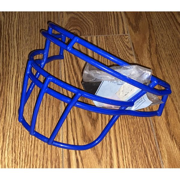 SCHUTT DNA ROPO-DW Adult Football Helmet Facemask SEATTLE BLUE NEW NOS