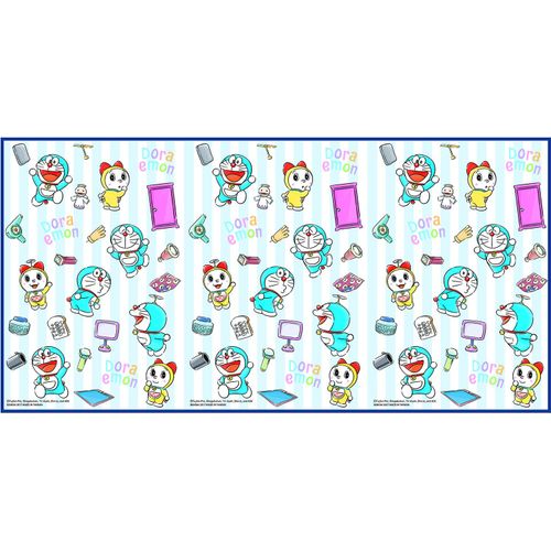 Asahi Koyo Doraemon Leisure Sheet, For 2-3 People, Blue, Length 35.4 x Width 70.9 inches (90 x 180 cm), Approx. 1 Tatami Mat