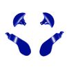 Ceozon Back Paddles for Ps5 Edge Controller Replacement Accessories 4 PCS Metal Back Buttons Paddle Blue