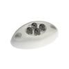 Innovative Lighting 4-White LED Screw Mount Courtesy Light with White Case, 004-5100-7