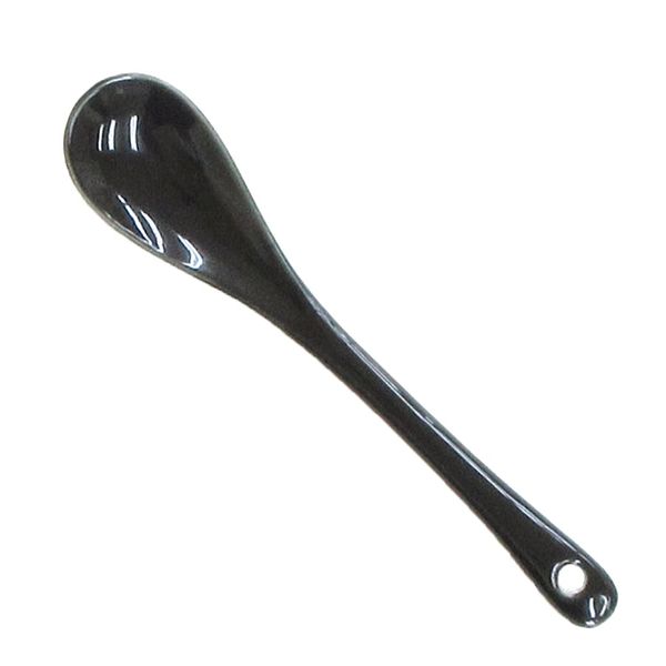Coffee spoon Simple Black Pottery 美濃 Burn