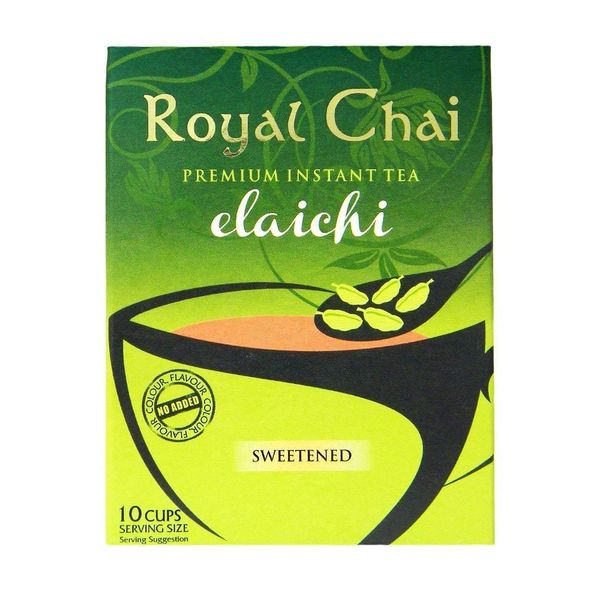 Royal Chai - Premium Instant Tea - Cardamom (sweetened) 220g x 2