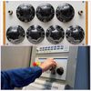 uxcell Set of 4 M8 x 50mm Star Knobs Plastic Hexagon Clamping Knob Screws Replacement Knobs for Hand Tightening Umbrella Base Replacement Knobs