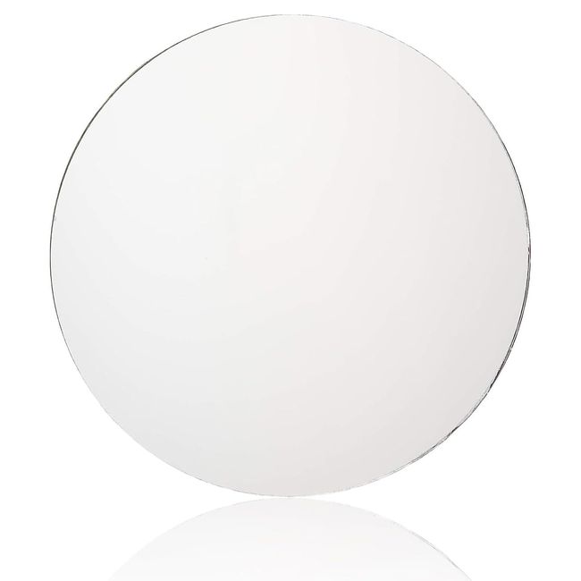 Mirror Mirror Wall Mounted Mirror Wall Mirror Round Mirror Sticker Mirror Wall Mirror Aluminum Frame Round Mirror Interior Washroom Makeup Lightweight HD Mirror Modern Stylish Entrance Living Room Toilet Bathroom Round 11.8 x 11.8 inches (30 x 30 cm)