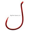 Gamakatsu Barbless Hooks - Red - 4