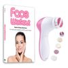 Face Workout DVD and Face Cleansing Massager Brush with 5 Attachments