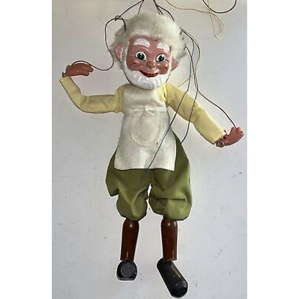 ORIGINAL VTG PELHAM GEPETTO MARIONETTE PUPPET DOLL  England