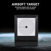 SDMAX Shooting Gun Target Holder Board, Durable ABS Material, Replaceable Target Paper, Perfect for BB Bullet and Airsoft Practice, (Black)
