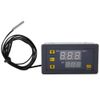 W3230 Digital Temperature Controller, Thermostat Switch Sensor Meter with LED Display (DC 12V 24V 220V)(DC220V )