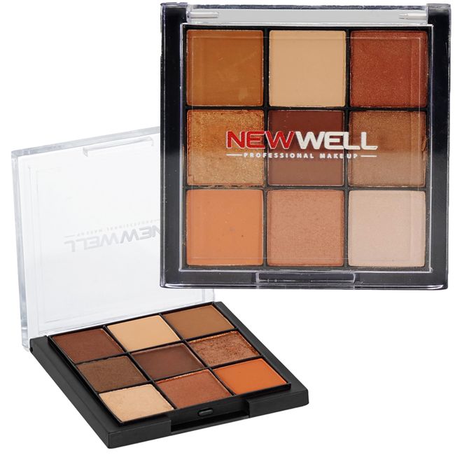 New Well Eyeshadow Palette 9 Colours (01)