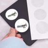 24 x 40mm Round 'Spitfire Plane' Stickers (SK00014614)